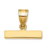 14k-casted-large-polished-top-pendant-SolomonJeweler-Wichita-KS-CustomJewelry