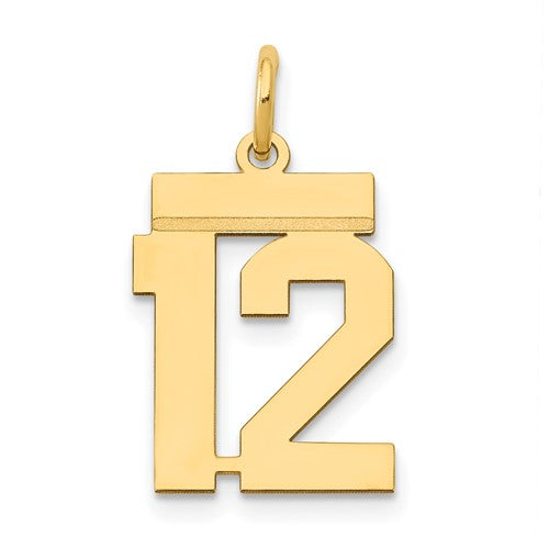 14k-small-polished-number-12-charm-SolomonJeweler-Wichita-KS-CustomJewelry