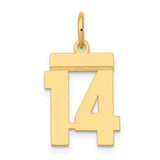 14k-small-polished-number-14-charm-SolomonJeweler-Wichita-KS-CustomJewelry