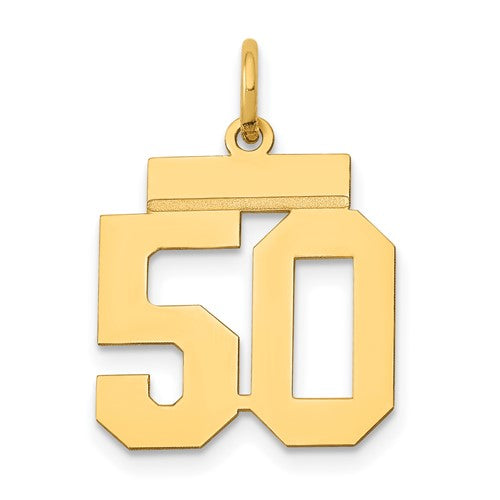 14k-small-polished-number-50-charm-SolomonJeweler-Wichita-KS-CustomJewelry