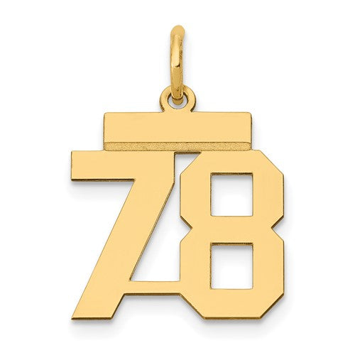 14k-small-polished-number-78-charm-SolomonJeweler-Wichita-KS-CustomJewelry