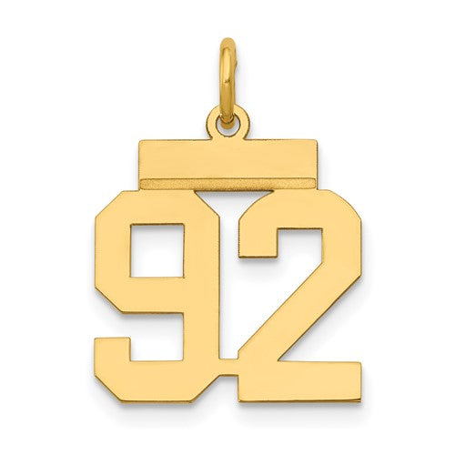 14k-small-polished-number-92-charm-SolomonJeweler-Wichita-KS-CustomJewelry