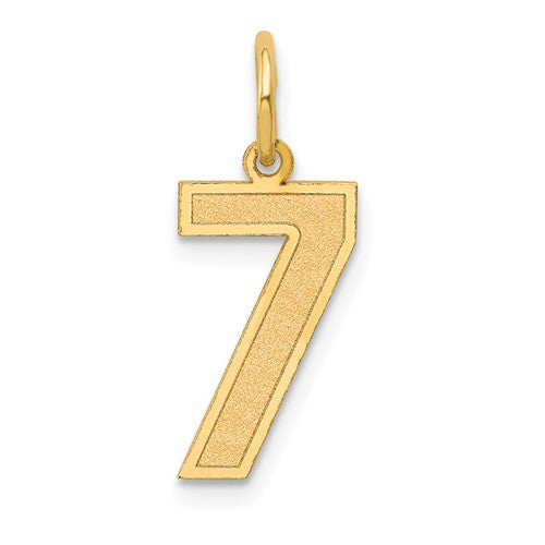 14k-medium-satin-number-7-charm-SolomonJeweler-Wichita-KS-CustomJewelry