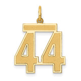 14k-medium-satin-number-44-charm-SolomonJeweler-Wichita-KS-CustomJewelry