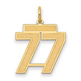 14k-medium-satin-number-77-charm-SolomonJeweler-Wichita-KS-CustomJewelry