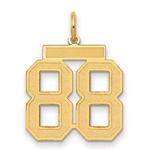 14k-medium-satin-number-88-charm-SolomonJeweler-Wichita-KS-CustomJewelry