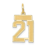 14k-small-satin-number-21-charm-SolomonJeweler-Wichita-KS-CustomJewelry