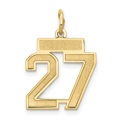 14k-small-satin-number-27-charm-SolomonJeweler-Wichita-KS-CustomJewelry