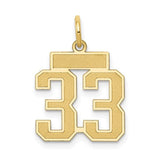 14k-small-satin-number-33-charm-SolomonJeweler-Wichita-KS-CustomJewelry