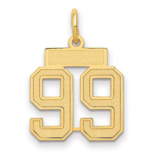 14k-small-satin-number-99-charm-SolomonJeweler-Wichita-KS-CustomJewelry