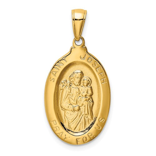 14k-saint-joseph-medal-pendant-SolomonJeweler-Wichita-KS-CustomJewelry