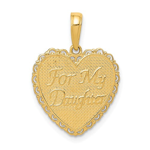 14k-reversible-for-my-daughter-heart-pendant-SolomonJeweler-Wichita-KS-CustomJewelry