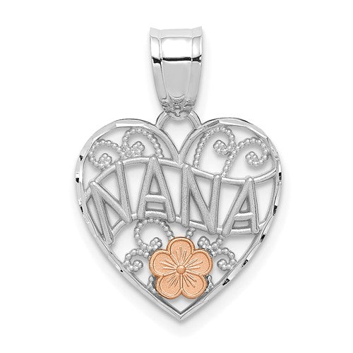 14k-white-gold-w-rose-gold-flower-nana-heart-pendant-SolomonJeweler-Wichita-KS-CustomJewelry