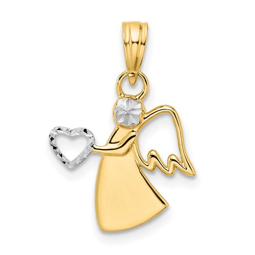 14k-white-rhodium-d-c-angel-holding-heart-pendant-SolomonJeweler-Wichita-KS-CustomJewelry