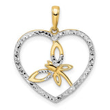 14k-and-white-rhodium-diamond-cut-dragonfly-in-heart-pendant-SolomonJeweler-Wichita-KS-CustomJewelry