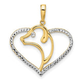14k-and-white-rhodium-diamond-cut-dog-head-in-heart-pendant-SolomonJeweler-Wichita-KS-CustomJewelry