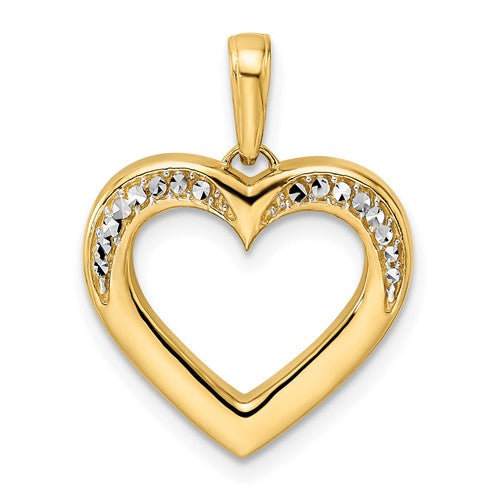 14k-and-white-rhodium-diamond-cut-fancy-heart-pendant-SolomonJeweler-Wichita-KS-CustomJewelry