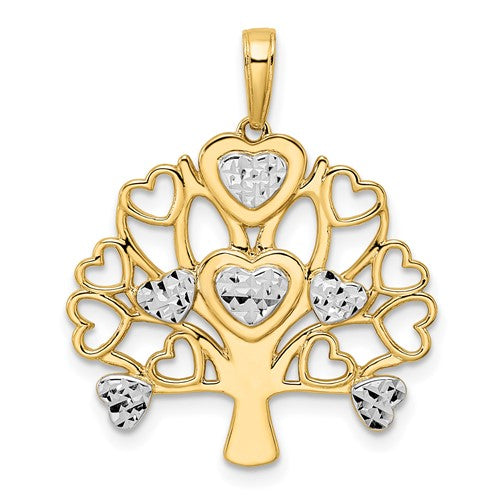 14k-and-white-rhodium-diamond-cut-heart-tree-of-life-pendant-SolomonJeweler-Wichita-KS-CustomJewelry