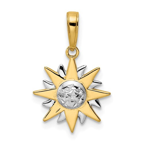 14k-white-rhodium-d-c-sun-pendant-SolomonJeweler-Wichita-KS-CustomJewelry