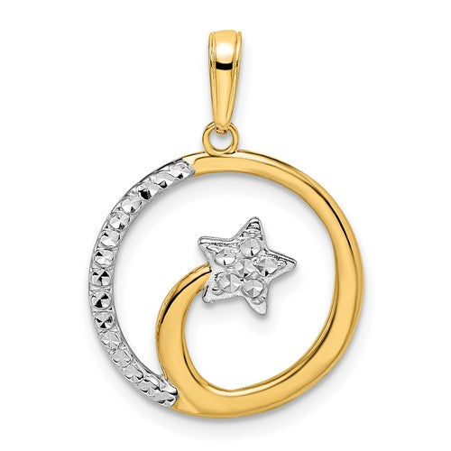 14k-white-rhodium-d-c-shooting-star-pendant-SolomonJeweler-Wichita-KS-CustomJewelry