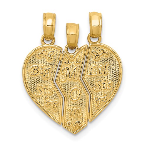 14k-break-apart-big-sis-mom-lil-sis-charm-SolomonJeweler-Wichita-KS-CustomJewelry