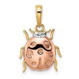 14k-w-white-and-rose-rhodium-diamond-cut-ladybug-pendant-SolomonJeweler-Wichita-KS-CustomJewelry
