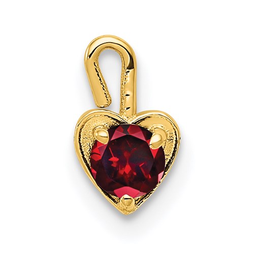 14ky-january-synthetic-birthstone-heart-charm-SolomonJeweler-Wichita-KS-CustomJewelry