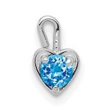 14k-white-gold-december-synthetic-birthstone-heart-charm-SolomonJeweler-Wichita-KS-CustomJewelry