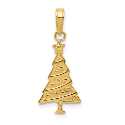 14k-polished-christmas-tree-pendant-SolomonJeweler-Wichita-KS-CustomJewelry