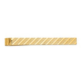 14k-mens-textured-tie-bar-SolomonJeweler-Wichita-KS-CustomJewelry