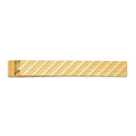 14k-textured-tie-bar-SolomonJeweler-Wichita-KS-CustomJewelry