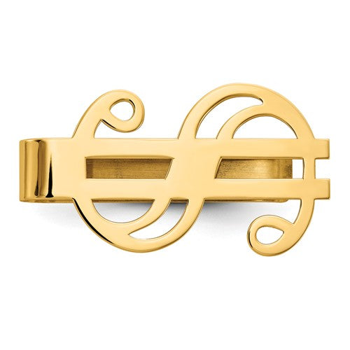 14k-dollar-sign-polished-money-clip-SolomonJeweler-Wichita-KS-CustomJewelry