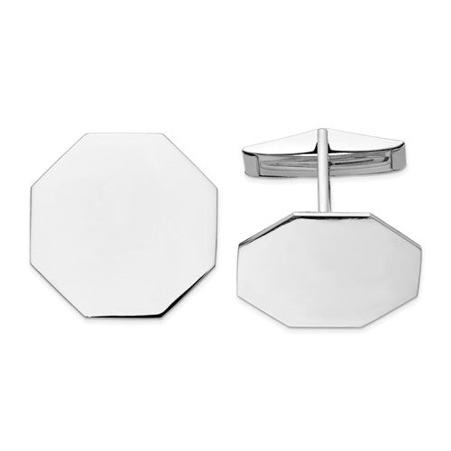 14k-wg-mens-octagonal-cuff-links-SolomonJeweler-Wichita-KS-CustomJewelry