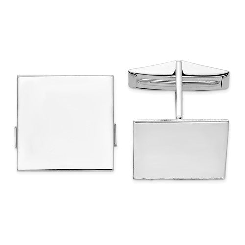 14k-wg-mens-square-cuff-links-SolomonJeweler-Wichita-KS-CustomJewelry