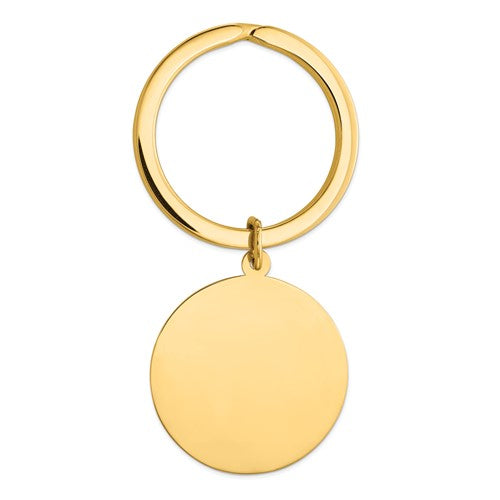 14k-round-high-polished-disc-key-ring-SolomonJeweler-Wichita-KS-CustomJewelry