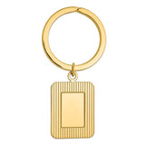 14k-textured-rectangle-disc-key-ring-SolomonJeweler-Wichita-KS-CustomJewelry