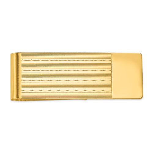 14k-mens-textured-money-clip-SolomonJeweler-Wichita-KS-CustomJewelry