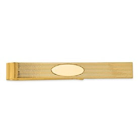 14k-mens-grooved-engravabletie-bar-SolomonJeweler-Wichita-KS-CustomJewelry