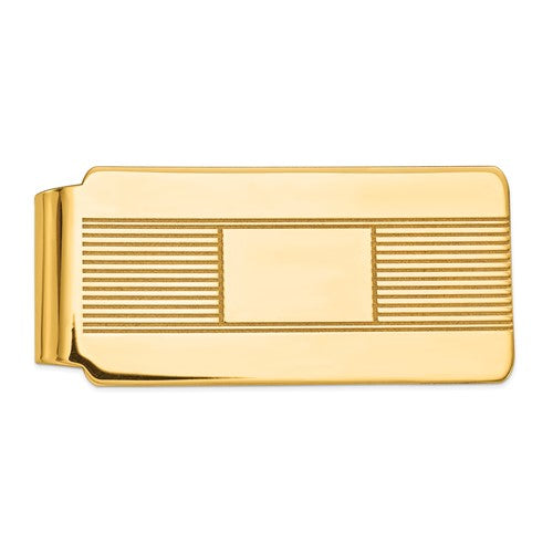 14k-mens-engravable-money-clip-SolomonJeweler-Wichita-KS-CustomJewelry