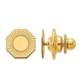 14k-mens-grooved-design-tie-tac-SolomonJeweler-Wichita-KS-CustomJewelry