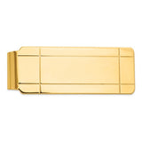 14k-mens-grooved-money-clip-SolomonJeweler-Wichita-KS-CustomJewelry