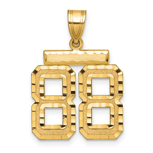 14k-medium-diamond-cut-number-88-charm-SolomonJeweler-Wichita-KS-CustomJewelry