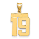 14k-medium-polished-number-19-charm-SolomonJeweler-Wichita-KS-CustomJewelry
