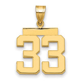 14k-medium-polished-number-33-charm-SolomonJeweler-Wichita-KS-CustomJewelry