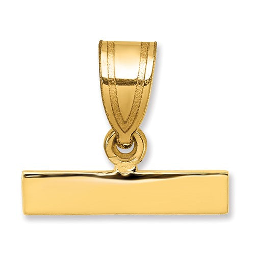 14ky-casted-medium-polished-top-charm-SolomonJeweler-Wichita-KS-CustomJewelry