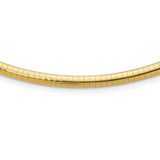 14k-4mm-domed-omega-necklace-SolomonJeweler-Wichita-KS-CustomJewelry