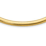 14k-6mm-domed-omega-necklace-SolomonJeweler-Wichita-KS-CustomJewelry