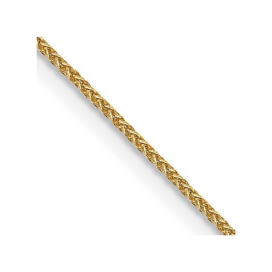 14k .85mm Spiga with Lobster Clasp Chain - Solomon Jewelers