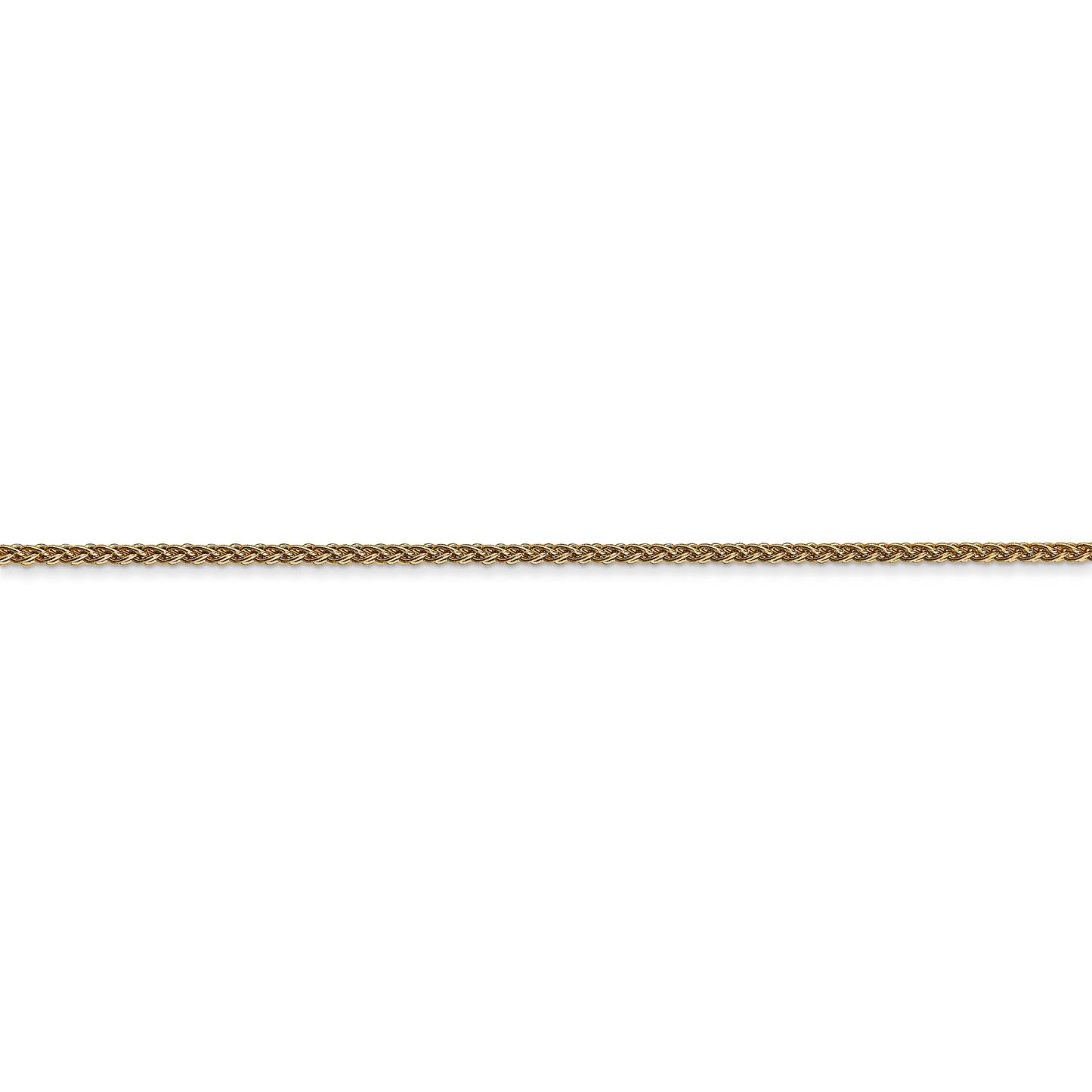14k 1.25mm Spiga Chain - Solomon Jewelers