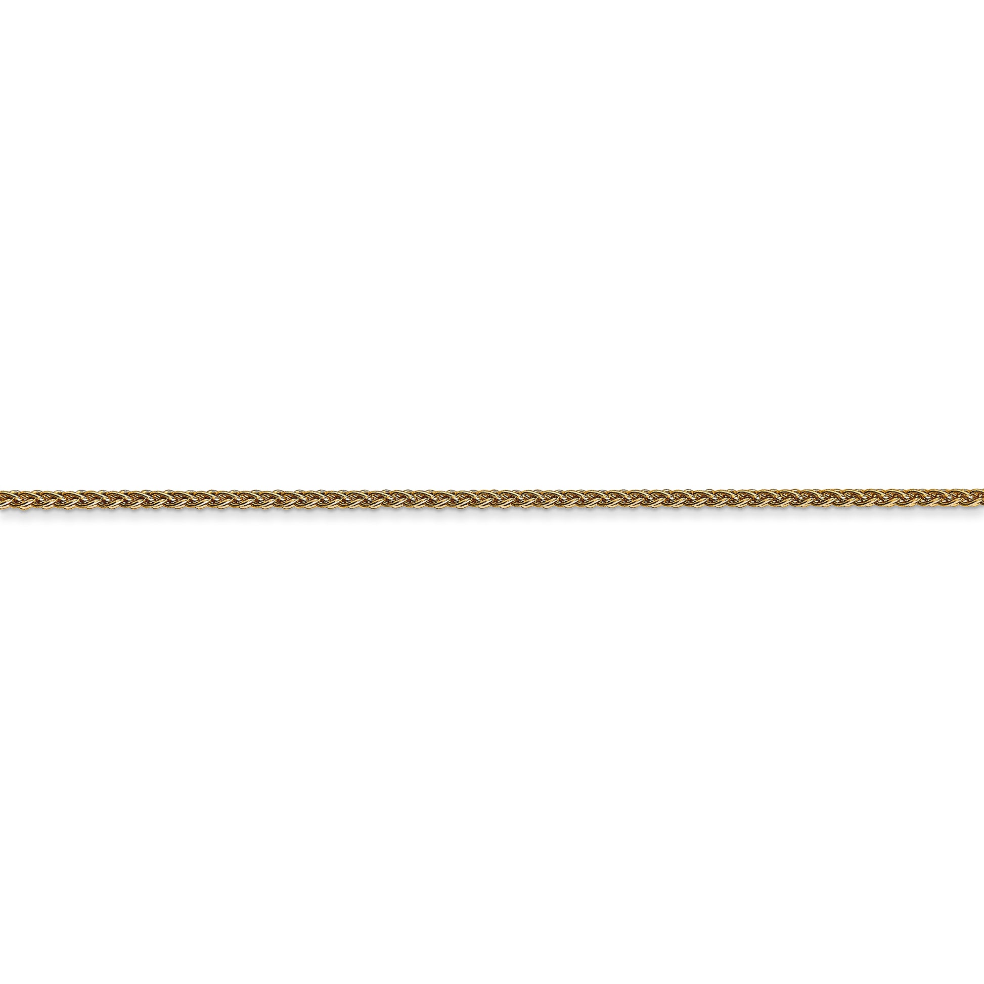 14k 1.25mm Spiga Chain - Solomon Jewelers